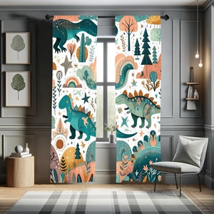 image:imageAmbesonne Floral Window Curtains Minimalist Design Cozy Neutral Farmhouse Plaid with Leaves and Flowers Lightweight Decorative 2Panel Set amp Rod Pocket Pair of  28 x 95 Sage Green Blue YellowPetrol Blue Teal Salmon