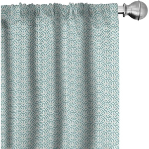 image:imageAmbesonne Neutral Window Curtains Pack of 2 Cartoonish Bears Nordic Scandi Themed Leaves Botanical Hearts Minimal Tones Lightweight Set with Rod Pocket 4 Panels of  28 x 95 Grey Tan and IvorySky Blue