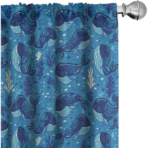image:imageAmbesonne Neutral Window Curtains Pack of 2 Cartoonish Bears Nordic Scandi Themed Leaves Botanical Hearts Minimal Tones Lightweight Set with Rod Pocket 4 Panels of  28 x 95 Grey Tan and IvoryNavy Blue
