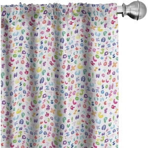 image:imageAmbesonne Neutral Window Curtains Pack of 2 Cartoonish Bears Nordic Scandi Themed Leaves Botanical Hearts Minimal Tones Lightweight Set with Rod Pocket 4 Panels of  28 x 95 Grey Tan and IvoryPastel Purple