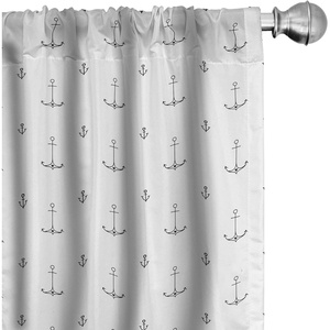 image:imageAmbesonne Neutral Window Curtains Pack of 2 Cartoonish Bears Nordic Scandi Themed Leaves Botanical Hearts Minimal Tones Lightweight Set with Rod Pocket 4 Panels of  28 x 95 Grey Tan and IvoryCharcoal Grey