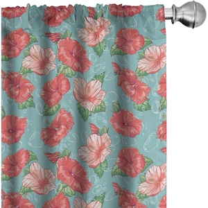 image:imageAmbesonne Paisley Curtains Bohemian Design Creamy Neutral Colored Ornament Ethnic Floral Leafy Window Treatments 2 Panel Set for Living Room Bedroom Pair of  28 x 63 Ivory Pale Sepia DimgrayTeal Coral