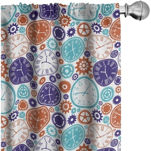 image:imageAmbesonne Paisley Curtains Bohemian Design Creamy Neutral Colored Ornament Ethnic Floral Leafy Window Treatments 2 Panel Set for Living Room Bedroom Pair of  28 x 63 Ivory Pale Sepia DimgrayOrange Blue