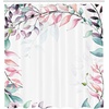 image:imageAmbesonne Eucalyptus Shower Curtain Soft Colors with Watercolor Leaf Print Botanical Dreamy Forest Cloth Fabric Bathroom Decor Set with Hooks 69 W x 70 L Plum Pale Pink and Seafoam