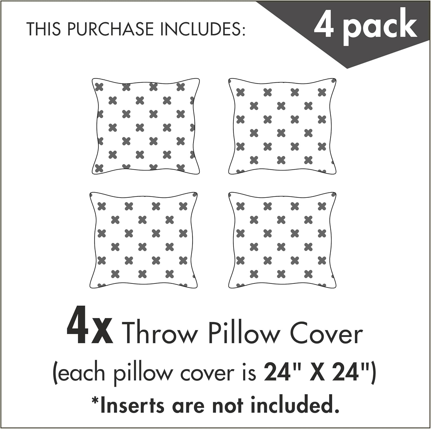 image:imageAmbesonne Abstract Throw Decorative Pillow Cover Home amp Living Room Geometric Composition Colorful Striped Dotted Rhombus Decorative Square Accent Cushion Pillow Case 20 X 20 Purple White GreyPetrol Blue Black White