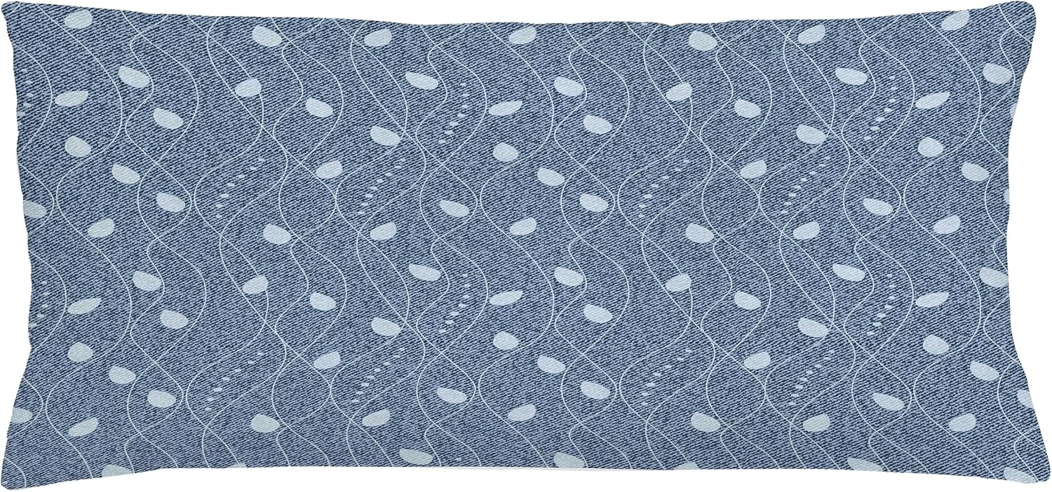 image:imageAmbesonne Abstract Throw Decorative Pillow Cover Home amp Living Room Geometric Composition Colorful Striped Dotted Rhombus Decorative Square Accent Cushion Pillow Case 20 X 20 Purple White GreyPale Blue Slate