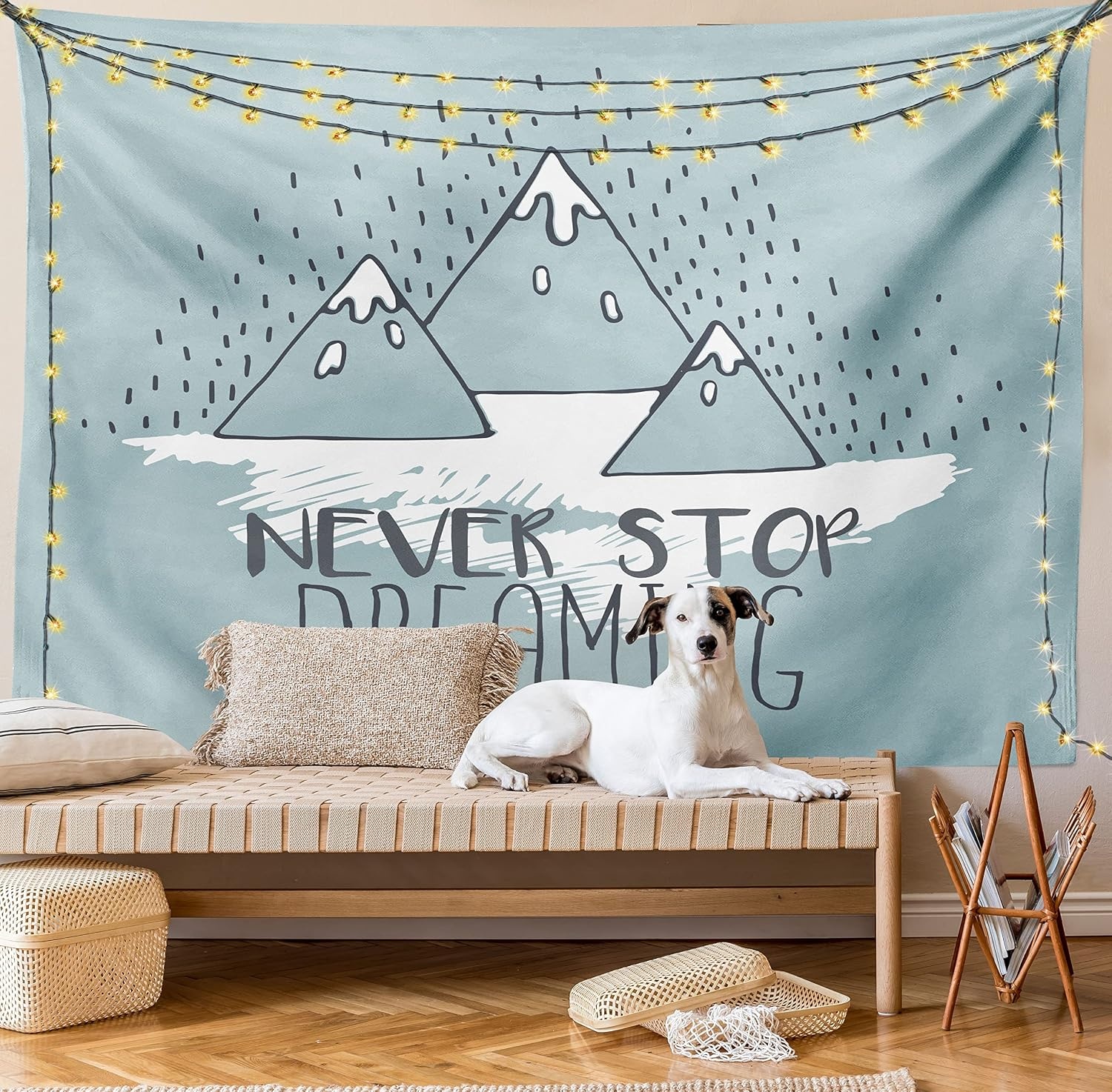 image:imageAmbesonne Wording Tapestry Hard Work Success Inspirational Words Grunge Theme Typographic Concept Wall Hanging for Bedroom Living Room Dorm Decor 60 X 80 Yellow Black WhiteGreen White
