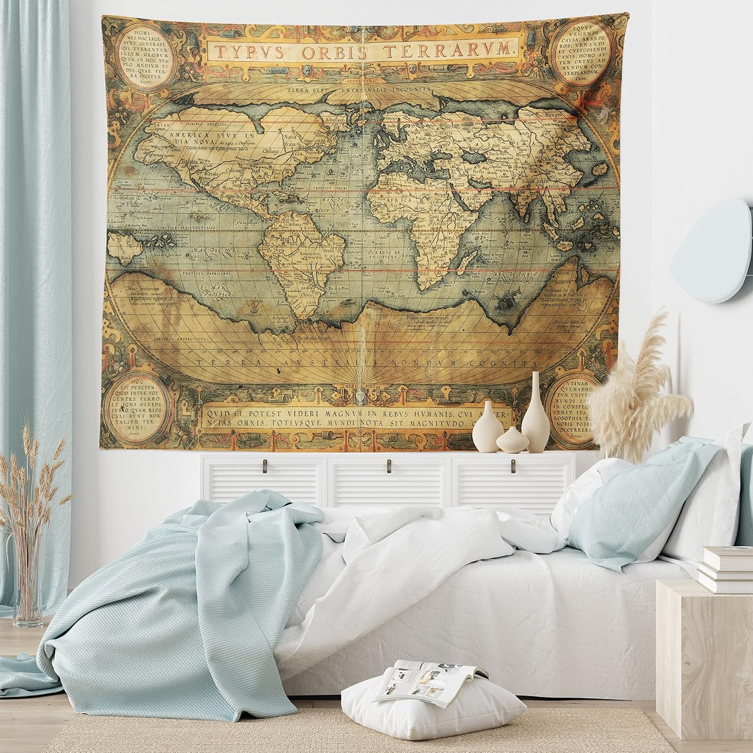 image:imageAmbesonne Wording Tapestry Hard Work Success Inspirational Words Grunge Theme Typographic Concept Wall Hanging for Bedroom Living Room Dorm Decor 60 X 80 Yellow Black WhiteSand Brown Slate Blue