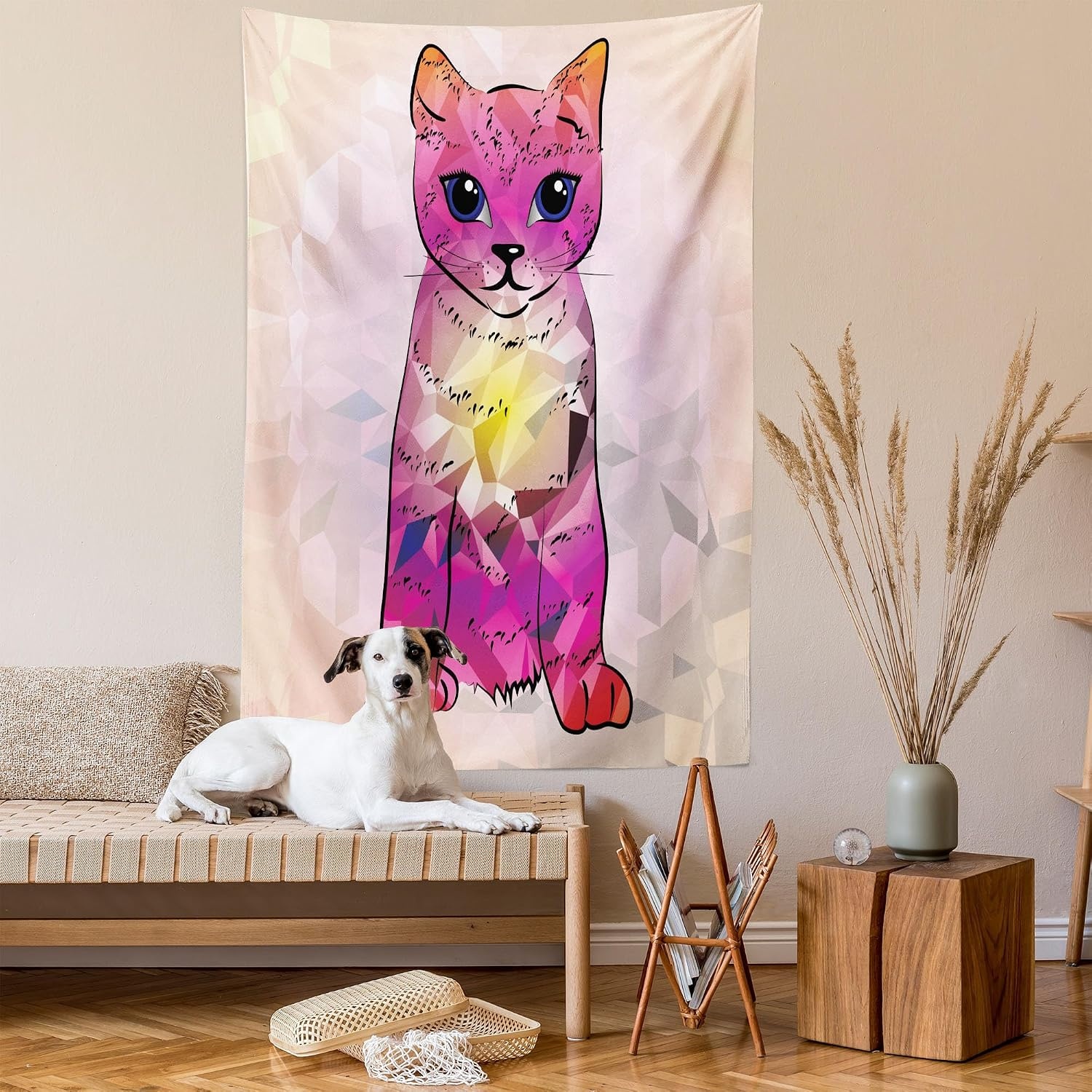 image:imageAmbesonne Wording Tapestry Hard Work Success Inspirational Words Grunge Theme Typographic Concept Wall Hanging for Bedroom Living Room Dorm Decor 60 X 80 Yellow Black WhiteFuchsia Pink