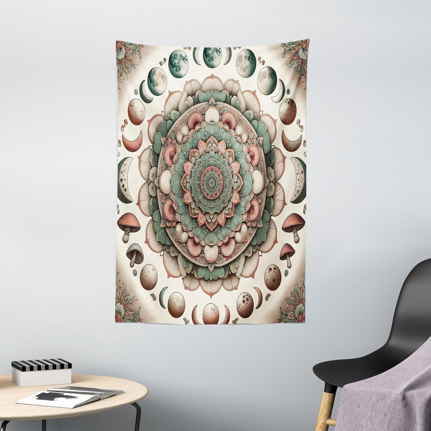 image:imageAmbesonne Wording Tapestry Hard Work Success Inspirational Words Grunge Theme Typographic Concept Wall Hanging for Bedroom Living Room Dorm Decor 60 X 80 Yellow Black WhitePale Mustard Laurel Green