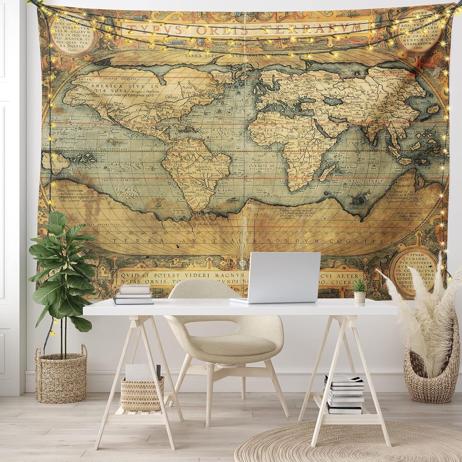 image:imageAmbesonne Wording Tapestry Hard Work Success Inspirational Words Grunge Theme Typographic Concept Wall Hanging for Bedroom Living Room Dorm Decor 60 X 80 Yellow Black WhiteSand Brown Slate Blue
