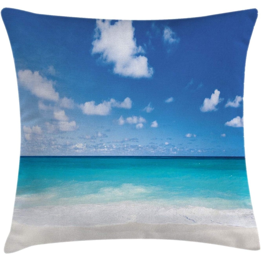 image:imageAmbesonne Abstract Throw Decorative Pillow Cover Home amp Living Room Geometric Composition Colorful Striped Dotted Rhombus Decorative Square Accent Cushion Pillow Case 20 X 20 Purple White GreyCoconut Blue