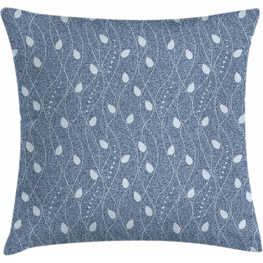image:imageAmbesonne Abstract Throw Decorative Pillow Cover Home amp Living Room Geometric Composition Colorful Striped Dotted Rhombus Decorative Square Accent Cushion Pillow Case 20 X 20 Purple White GreyPale Blue Slate