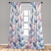 image:imageAmbesonne Abstract Curtains British Tartan Celtic Pattern with Vertical Horizontal Symmetric Stripes Image Window Treatments 2 Panel Set for Living Room Bedroom Pair of  28 x 63 Black WhiteLilac Lavender Blue Ivory