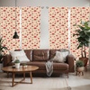 image:imageAmbesonne Abstract Curtains British Tartan Celtic Pattern with Vertical Horizontal Symmetric Stripes Image Window Treatments 2 Panel Set for Living Room Bedroom Pair of  28 x 63 Black WhiteIvory Red