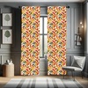 image:imageAmbesonne Abstract Curtains British Tartan Celtic Pattern with Vertical Horizontal Symmetric Stripes Image Window Treatments 2 Panel Set for Living Room Bedroom Pair of  28 x 63 Black WhiteVermilion Marigold and Green