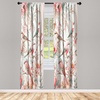 image:imageAmbesonne Abstract Curtains British Tartan Celtic Pattern with Vertical Horizontal Symmetric Stripes Image Window Treatments 2 Panel Set for Living Room Bedroom Pair of  28 x 63 Black WhitePastel Pink Pale Seafoam