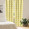 image:imageAmbesonne Abstract Curtains British Tartan Celtic Pattern with Vertical Horizontal Symmetric Stripes Image Window Treatments 2 Panel Set for Living Room Bedroom Pair of  28 x 63 Black WhitePale Yellow