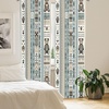 image:imageAmbesonne Abstract Curtains British Tartan Celtic Pattern with Vertical Horizontal Symmetric Stripes Image Window Treatments 2 Panel Set for Living Room Bedroom Pair of  28 x 63 Black WhiteBlue Grey Pale Grey Fawn