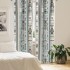 image:imageAmbesonne Abstract Curtains British Tartan Celtic Pattern with Vertical Horizontal Symmetric Stripes Image Window Treatments 2 Panel Set for Living Room Bedroom Pair of  28 x 63 Black WhiteBlue Grey Pale Grey Fawn