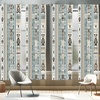 image:imageAmbesonne Abstract Curtains British Tartan Celtic Pattern with Vertical Horizontal Symmetric Stripes Image Window Treatments 2 Panel Set for Living Room Bedroom Pair of  28 x 63 Black WhiteBlue Grey Pale Grey Fawn