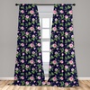 image:imageAmbesonne Abstract Curtains British Tartan Celtic Pattern with Vertical Horizontal Symmetric Stripes Image Window Treatments 2 Panel Set for Living Room Bedroom Pair of  28 x 63 Black WhiteIndigo Green