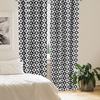 image:imageAmbesonne Abstract Curtains British Tartan Celtic Pattern with Vertical Horizontal Symmetric Stripes Image Window Treatments 2 Panel Set for Living Room Bedroom Pair of  28 x 63 Black WhiteBlack