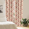 image:imageAmbesonne Abstract Curtains British Tartan Celtic Pattern with Vertical Horizontal Symmetric Stripes Image Window Treatments 2 Panel Set for Living Room Bedroom Pair of  28 x 63 Black WhiteIvory Red