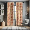 image:imageAmbesonne Abstract Curtains British Tartan Celtic Pattern with Vertical Horizontal Symmetric Stripes Image Window Treatments 2 Panel Set for Living Room Bedroom Pair of  28 x 63 Black WhiteScarlet Yellow