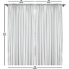 image:imageAmbesonne Abstract Curtains British Tartan Celtic Pattern with Vertical Horizontal Symmetric Stripes Image Window Treatments 2 Panel Set for Living Room Bedroom Pair of  28 x 63 Black WhiteVermilion White
