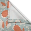 image:imageAmbesonne Abstract Kitchen Curtains Absurd Vector Smoky Wavy Floral Design Rainbow Alike Stripes and Lines Print Window Drapes 2 Panel Set for Kitchen Cafe Decor 55 x 39 White MulticolorTurquoise Coconut