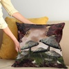 image:imageAmbesonne Abstract Throw Decorative Pillow Cover Home amp Living Room Geometric Composition Colorful Striped Dotted Rhombus Decorative Square Accent Cushion Pillow Case 20 X 20 Purple White GreyMaroon Grey