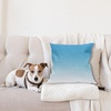 image:imageAmbesonne Animal Throw Pillow Cushion Cover Flamingos Print of Long Leged Love Birds Feathers Romance Brushstroke Splash Watercolor Decorative Square Accent Pillow Case 18 X 18 Pink Blue PurplePale Blue