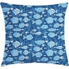 image:imageAmbesonne Animal Throw Pillow Cushion Cover Flamingos Print of Long Leged Love Birds Feathers Romance Brushstroke Splash Watercolor Decorative Square Accent Pillow Case 18 X 18 Pink Blue PurpleBlue Indigo Royal Blue