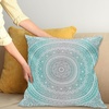 image:imageAmbesonne Animal Throw Pillow Cushion Cover Flamingos Print of Long Leged Love Birds Feathers Romance Brushstroke Splash Watercolor Decorative Square Accent Pillow Case 18 X 18 Pink Blue PurpleAqua Grey