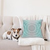 image:imageAmbesonne Animal Throw Pillow Cushion Cover Flamingos Print of Long Leged Love Birds Feathers Romance Brushstroke Splash Watercolor Decorative Square Accent Pillow Case 18 X 18 Pink Blue PurpleAqua Grey
