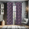 image:imageAmbesonne Animals Curtains Urban Jungle Themed Modern Boho Detail Roundy Fox Elephant Tiger Print Window Treatments 2 Panel Set for Living Room Bedroom Pair of  28 x 63 Dark Orange Teal BeigeNavy Blue