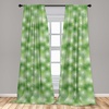 image:imageAmbesonne Animals Curtains Urban Jungle Themed Modern Boho Detail Roundy Fox Elephant Tiger Print Window Treatments 2 Panel Set for Living Room Bedroom Pair of  28 x 63 Dark Orange Teal BeigeWhite Green