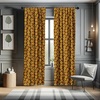 image:imageAmbesonne Animals Curtains Urban Jungle Themed Modern Boho Detail Roundy Fox Elephant Tiger Print Window Treatments 2 Panel Set for Living Room Bedroom Pair of  28 x 63 Dark Orange Teal BeigeGreen Yellow