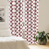 image:imageAmbesonne Animals Curtains Urban Jungle Themed Modern Boho Detail Roundy Fox Elephant Tiger Print Window Treatments 2 Panel Set for Living Room Bedroom Pair of  28 x 63 Dark Orange Teal BeigeDark Coral White Green