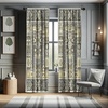image:imageAmbesonne Animals Curtains Urban Jungle Themed Modern Boho Detail Roundy Fox Elephant Tiger Print Window Treatments 2 Panel Set for Living Room Bedroom Pair of  28 x 63 Dark Orange Teal BeigeDark Taupe Fawn Ivory
