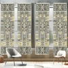 image:imageAmbesonne Animals Curtains Urban Jungle Themed Modern Boho Detail Roundy Fox Elephant Tiger Print Window Treatments 2 Panel Set for Living Room Bedroom Pair of  28 x 63 Dark Orange Teal BeigeDark Taupe Fawn Ivory