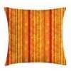 image:imageAmbesonne Antique Throw Pillow Cushion Cover Thai Culture Vector Abstract Background Flower Pattern Design Art Illustration Print Decorative Square Accent Pillow Case 24 X 24 RubyOrange and Yellow