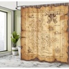 image:imageAmbesonne Birds Shower Curtain Cheerful Happy Birds Singing on Lively Tree Branches with Colorful Spring Leaves Cloth Fabric Bathroom Decor Set with Hooks 69 W x 70 L Eggshell MulticolorBeige Brown