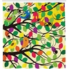 image:imageAmbesonne Birds Shower Curtain Cheerful Happy Birds Singing on Lively Tree Branches with Colorful Spring Leaves Cloth Fabric Bathroom Decor Set with Hooks 69 W x 70 L Eggshell MulticolorEggshell Multicolor