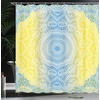 image:imageAmbesonne Birds Shower Curtain Cheerful Happy Birds Singing on Lively Tree Branches with Colorful Spring Leaves Cloth Fabric Bathroom Decor Set with Hooks 69 W x 70 L Eggshell MulticolorBlue Yellow