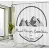 image:imageAmbesonne Birds Shower Curtain Cheerful Happy Birds Singing on Lively Tree Branches with Colorful Spring Leaves Cloth Fabric Bathroom Decor Set with Hooks 69 W x 70 L Eggshell MulticolorPale Grey Charcoal Grey