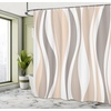 image:imageAmbesonne Birds Shower Curtain Cheerful Happy Birds Singing on Lively Tree Branches with Colorful Spring Leaves Cloth Fabric Bathroom Decor Set with Hooks 69 W x 70 L Eggshell MulticolorDark Tan