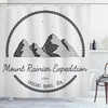 image:imageAmbesonne Birds Shower Curtain Cheerful Happy Birds Singing on Lively Tree Branches with Colorful Spring Leaves Cloth Fabric Bathroom Decor Set with Hooks 69 W x 70 L Eggshell MulticolorPale Grey Charcoal Grey