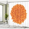 image:imageAmbesonne Birds Shower Curtain Cheerful Happy Birds Singing on Lively Tree Branches with Colorful Spring Leaves Cloth Fabric Bathroom Decor Set with Hooks 69 W x 70 L Eggshell MulticolorApricot Orange